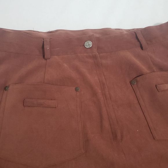 Marie Claire Brown Short Skirt - Picture 5 of 13